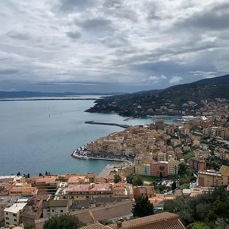 Daire Aurora House -vista Mare Mozzafiato E Parcheggio Privato Porto Santo Stefano (Grosseto)